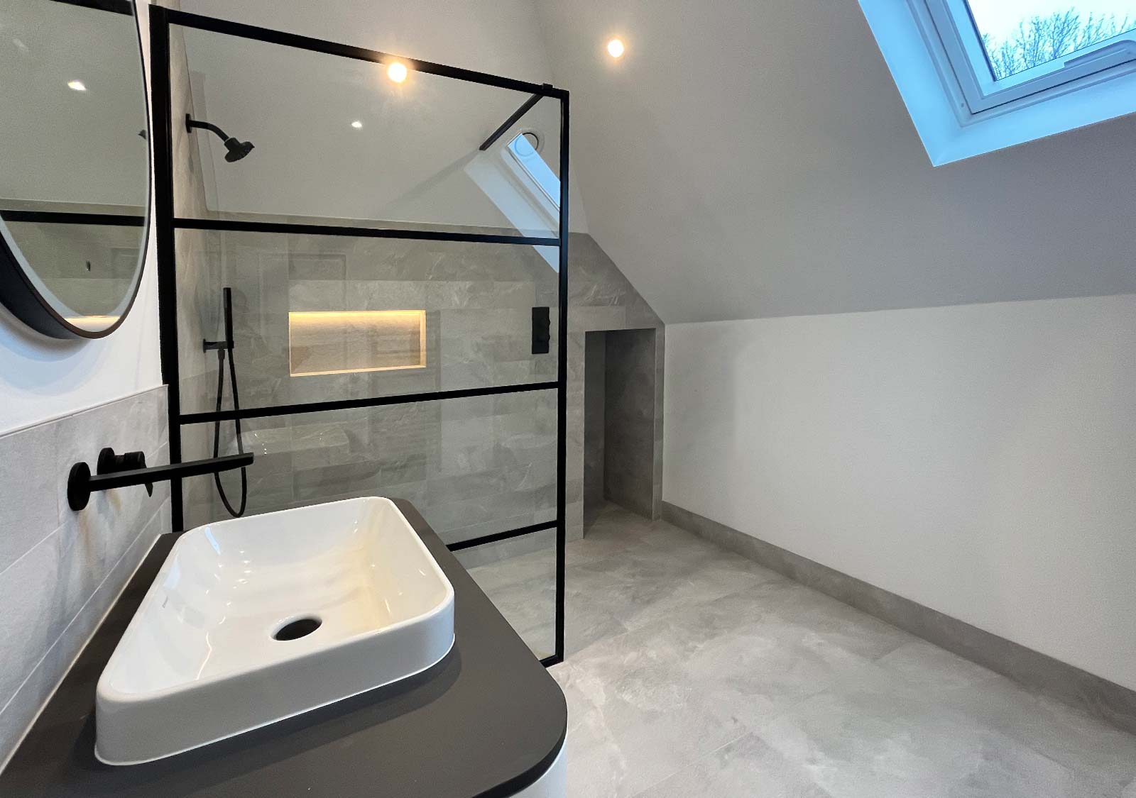 industrial bathroom design buckinghamshire